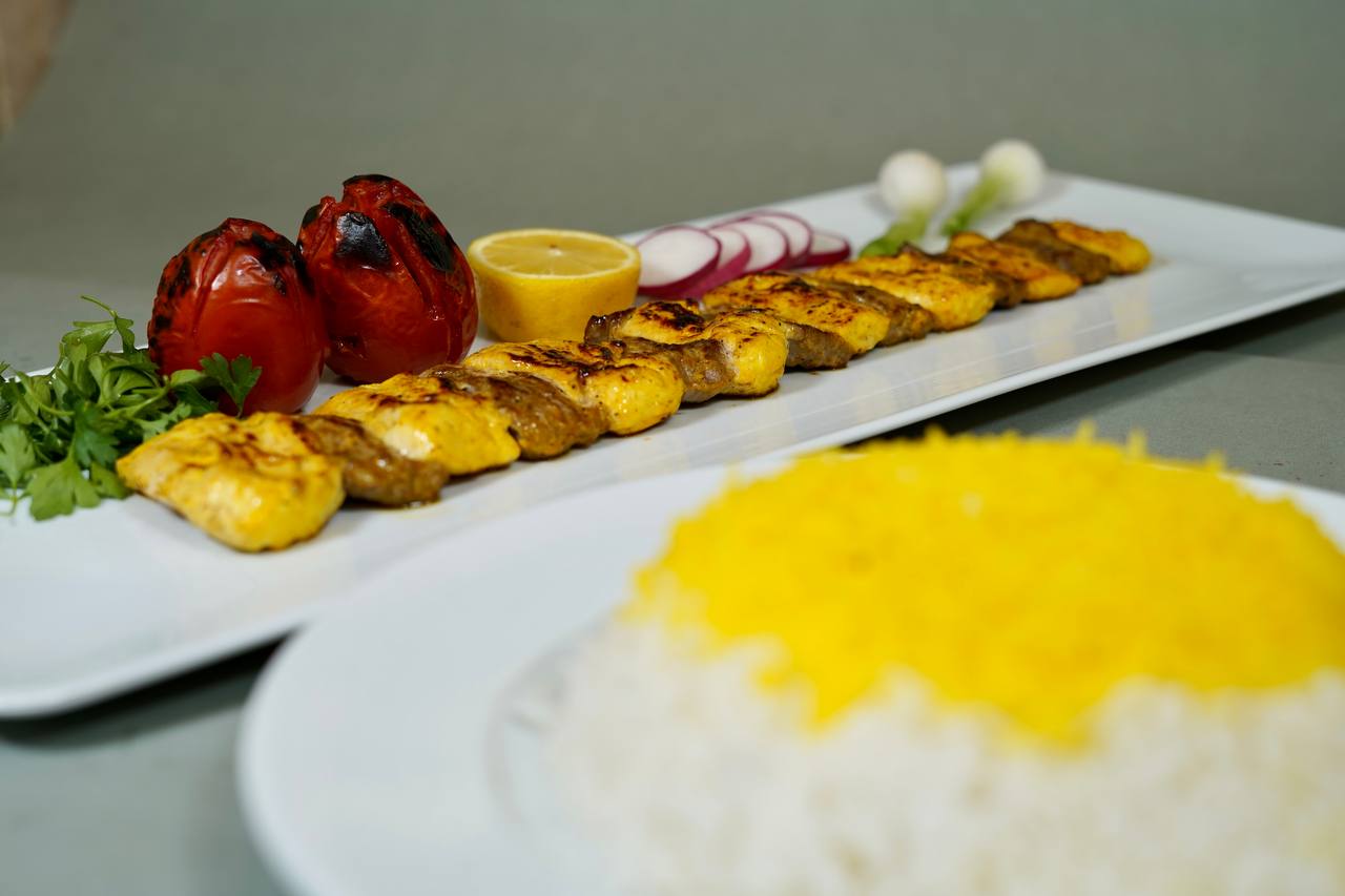  عکس چلو کباب بختياري ممتاز